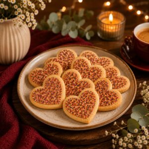 clásicas decorados corazón 12 unidades